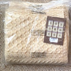 Irish wool throw new